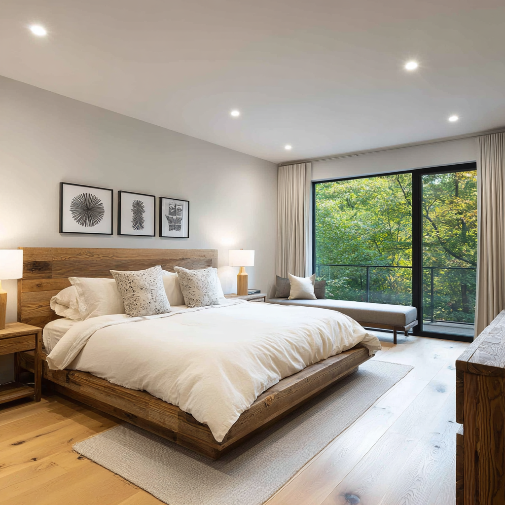 Private bedroom at HPC Helpline treatment center in Flushing, NY
